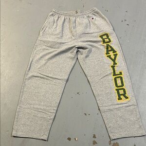 Champion Kids Gray Sweatpants with Baylor Print